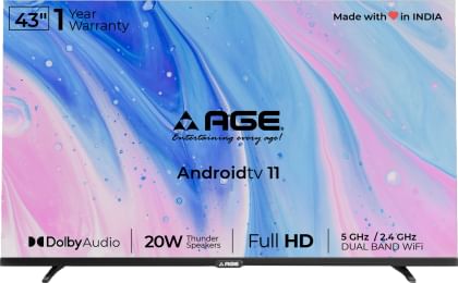 AGE INDU 43 VC 4G 43 inch Full HD Smart LED TV