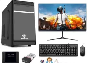 Zoonis Budget Gaming Desktop PC (2nd Gen Core i7/ 8 GB RAM/ 500 GB HDD/ 128 GB SSD/ Win 10/ 2 GB Graphics) - image 1