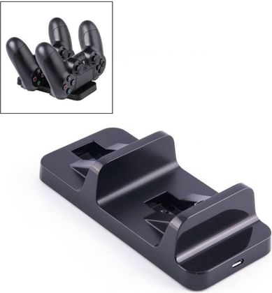 Microware Dual Dock For Ps4 Wireless Dualshock Controller (Dobe) Mmpl-Ps4dual Charging Station
