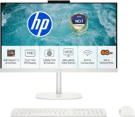 HP OmniStudio 24-cv0020in All-in-One PC (AMD Ryzen 3 30/ 8GB/ 512GB SSD/ Win 11)