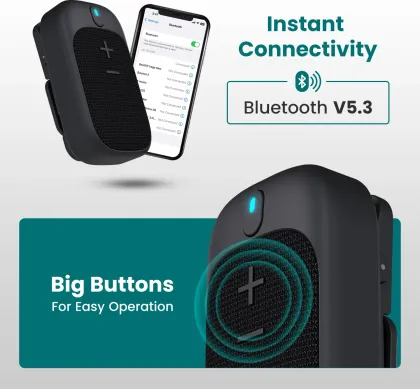 Portronics Talk Four 2W Wearable Bluetooth Speaker