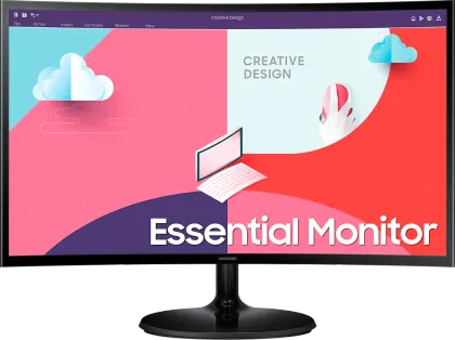 Samsung LS24C360EAW 24 inch Full HD Curved Monitor