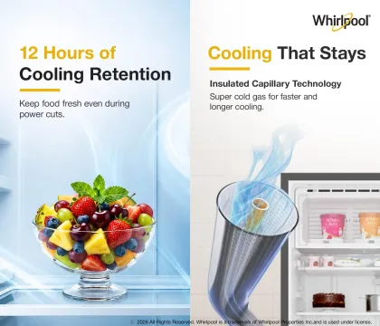 Whirlpool 215 IMPC PRM Imperial Steel-Y 192 L 4 Star Single Door Refrigerator