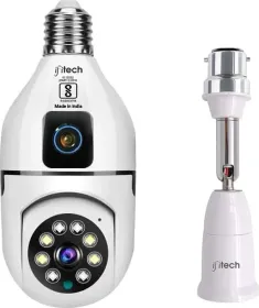 IFITech 4MP Dual Lens Home Security WiFi Camera