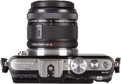 Olympus PEN Lite E-PL3 Mirrorless (14-42mm Kit Lens)