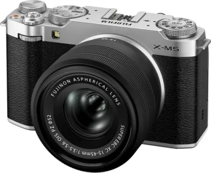 Fujifilm X-M5 26MP Mirrorless Camera with XC 15-45mm F/3.5-5.6 Lens
