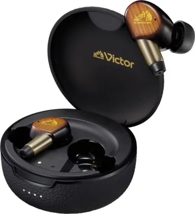 JVC Victor Wood Master True Wireless Earbuds