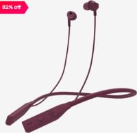 Wings Glide Neckband with Mic (Burgundy)