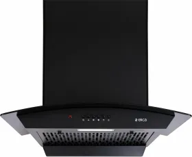 Elica FLCG PB 600 HAC NERO Auto Clean Wall Mounted Chimney