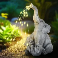 Solar Garden Decor Statue