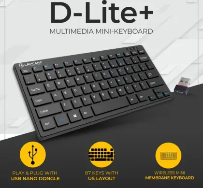 Lapcare D-Lite Plus Mini Wireless Keyboard - image 3