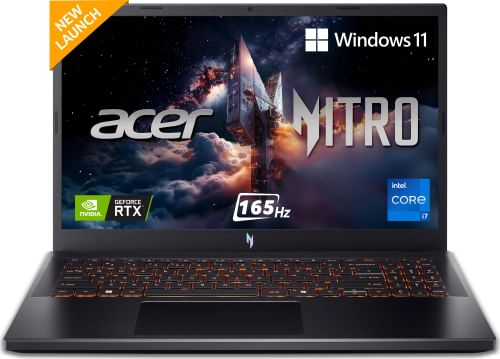 Acer Nitro V ANV15-52 NH.QZASI.001 Gaming Laptop (13th Gen Core i7/ 16GB/ 512GB SSD/ Win11/ 8GB RTX5060)