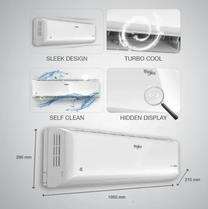 Whirlpool 3DCool Xtreme 1.5 Ton 4 Star 2023 Inverter Split AC