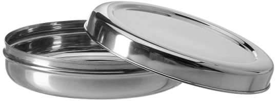 LMS Size 11 Stainless Steel Chocolate Dabba, Silver