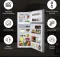 LG GL-S422SPZX 398 L 3 Star Double Door Refrigerator