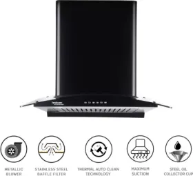 Hindware Elena 60 Wall Mounted Chimney