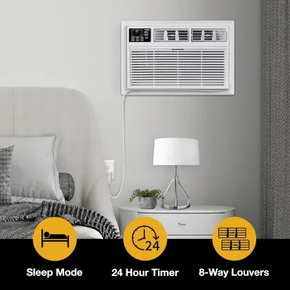 Whirlpool WHAT081-1BW 8000 BTU 115V Window AC