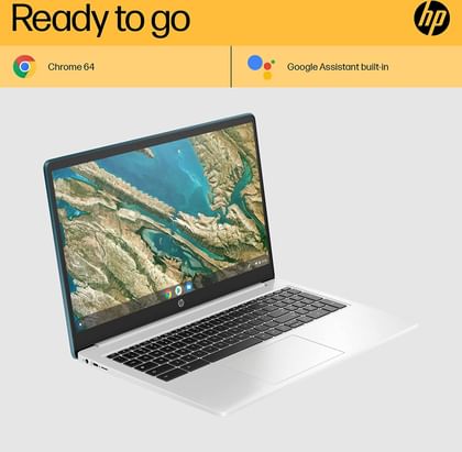 HP Chromebook 15a-na0012TU Laptop (Intel Celeron N4500/ 4GB/ 128GB eMMC/ Chrome OS)