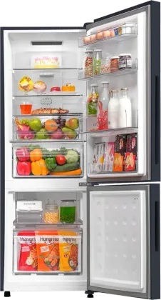 Haier HRB-3152IBGK-P 265 L 2 Star Double Door Refrigerator