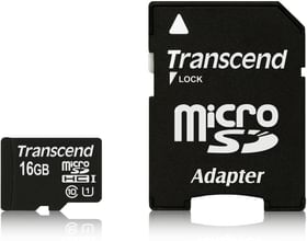 Transcend 16GB MicroSDHC Class 10 UHS-1 Memory Card