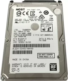 Hitachi Travelstar 1 TB Laptop Internal Hard Disk Drive
