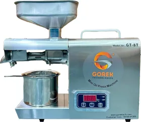 Gorek Technologies GT-8T 800W Oil Presser Machine