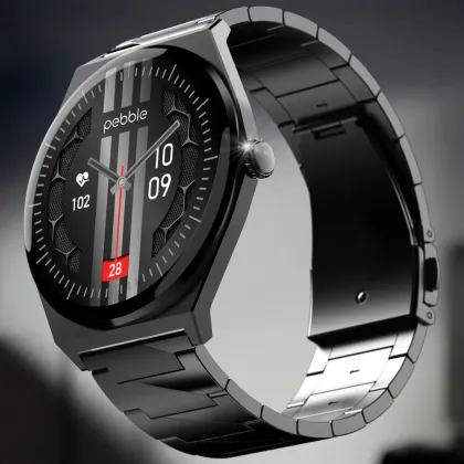 Pebble Royale Steel Smartwatch