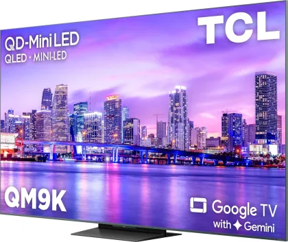 TCL QM9K Series 85 inch Ultra HD 4K Smart QLED TV (85QM9K)