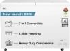 Haier HFC-410DPW5 383 L Double Door Deep Freezer