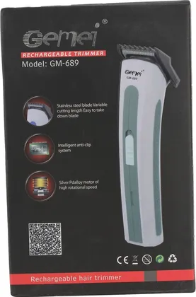 Gemei Rechargeable GM-689 Trimmer For Men