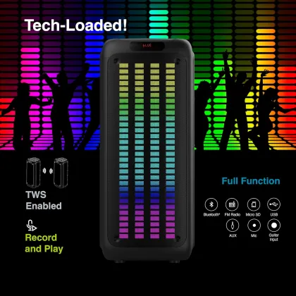 Fingers Rolling Parties 110W Bluetooth Speaker