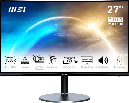 MSI PRO MP272C 27 Inch Full HD Curved Monitor