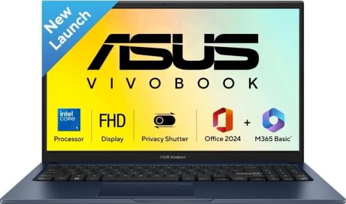 Asus Vivobook 15 X1504VAP-IN009WS AI Laptop (Intel Core 5 120U/ 16GB/ 512GB SSD/ Win11)