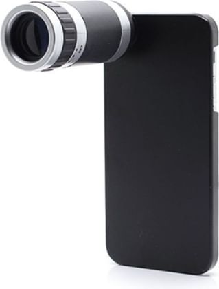 Smile Drive iPhone 5G 5S 5C Telescope Camera Lens Kit With Back Case - 8X Optical Zoom