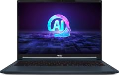 MSI Stealth 16 AI Studio A1VFG-058IN Gaming Laptop vs Apple MacBook Air 2020 MGND3HN Laptop