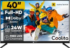 Realme TechLife 40FHDCDRWSBB 40 inch Full HD Smart QLED TV