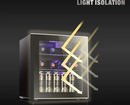 LEONARD LE-USA-60WC202405 52 L Glass Door Mini Refrigerator