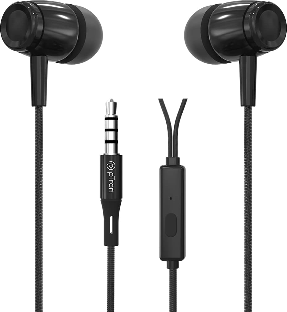 pTron Pride Indie Wired Earphones Price in India 2024, Full Specs