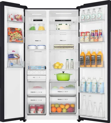 Haier HRS-682PNG 602 L 3 Star Side by Side Refrigerator