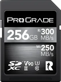 Prograde Digital 300R 256GB SDXC UHS-II Memory Card