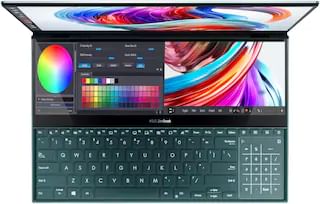 ASUS Zenbook Pro Duo UX581GV Laptop (9th Gen Core i9/ 32GB/ 1TB SSD/ Win10/ 6GB Graph)