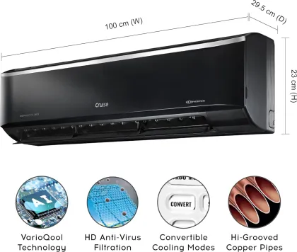 Cruise CWCVBM-VP3F185BL 1.5 Ton 5 Star 2026 Inverter Split AC
