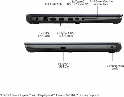 Asus TUF A15 FA566IH-HN150TS Gaming Laptop (Ryzen 5/ 8GB/1TB 256GB SSD/ Win10 Home/ 4GB Graph)