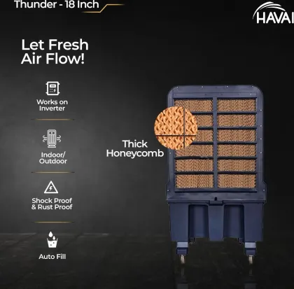Havai Thunder 85 L Desert Air Cooler (18' Blade)