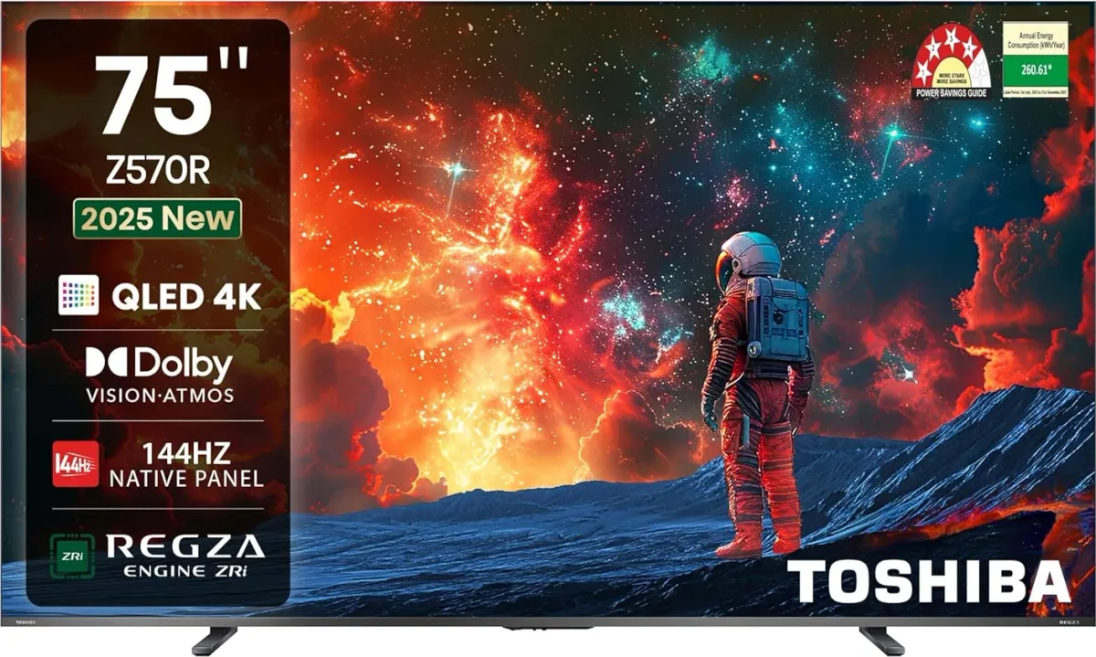 Toshiba Z570RP 75 inch Ultra HD 4K Smart QLED TV (75Z570RP