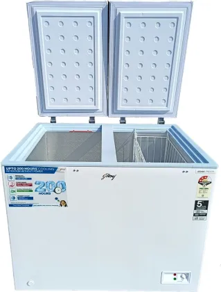Godrej DH EPenta 325C 31 CMFH2M Rw 300 L 4 Star Double Door Deep Freezer