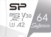 Silicon Power Superior 64GB Micro SDXC UHS-I Memory Card