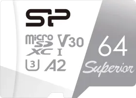 Silicon Power Superior 64GB Micro SDXC UHS-I Memory Card