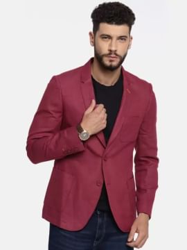 Min. 50% OFF on Indian Garage Single Breasted Casual Men's Blazer