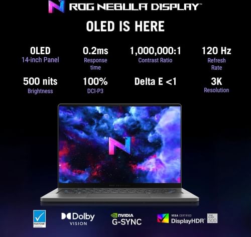 Asus ROG Zephyrus G14 GA403WR-QS123WS Gaming Laptop (AMD Ryzen AI 9 HX 370/ 32GB/ 2TB SSD/ Win11/ 12GB Graph)